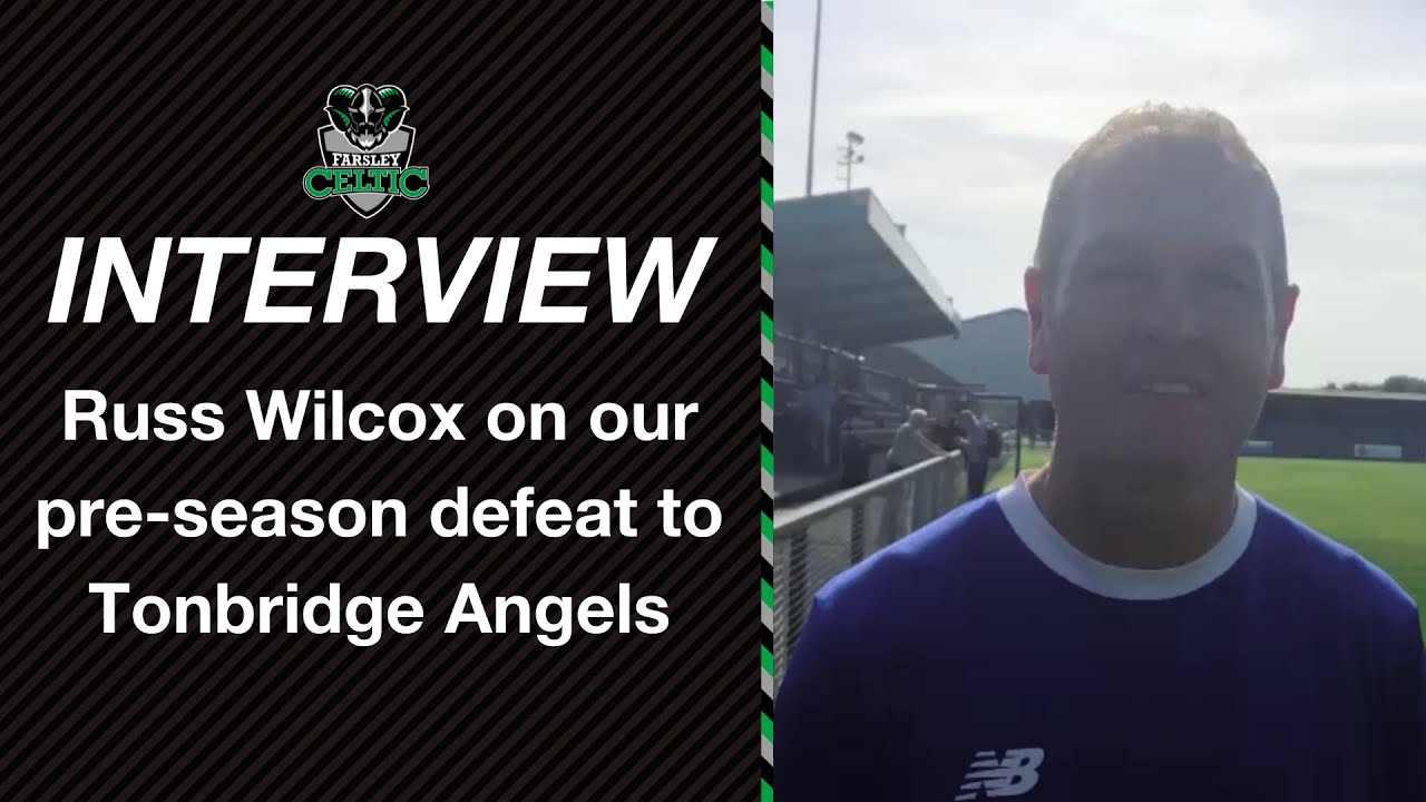 Post-Match Reaction: Russ Wilcox vs Tonbridge Angels