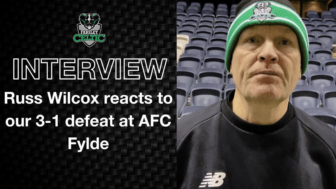 Read the full article - Post-Match Reaction: Russ Wilcox vs AFC Fylde (A)