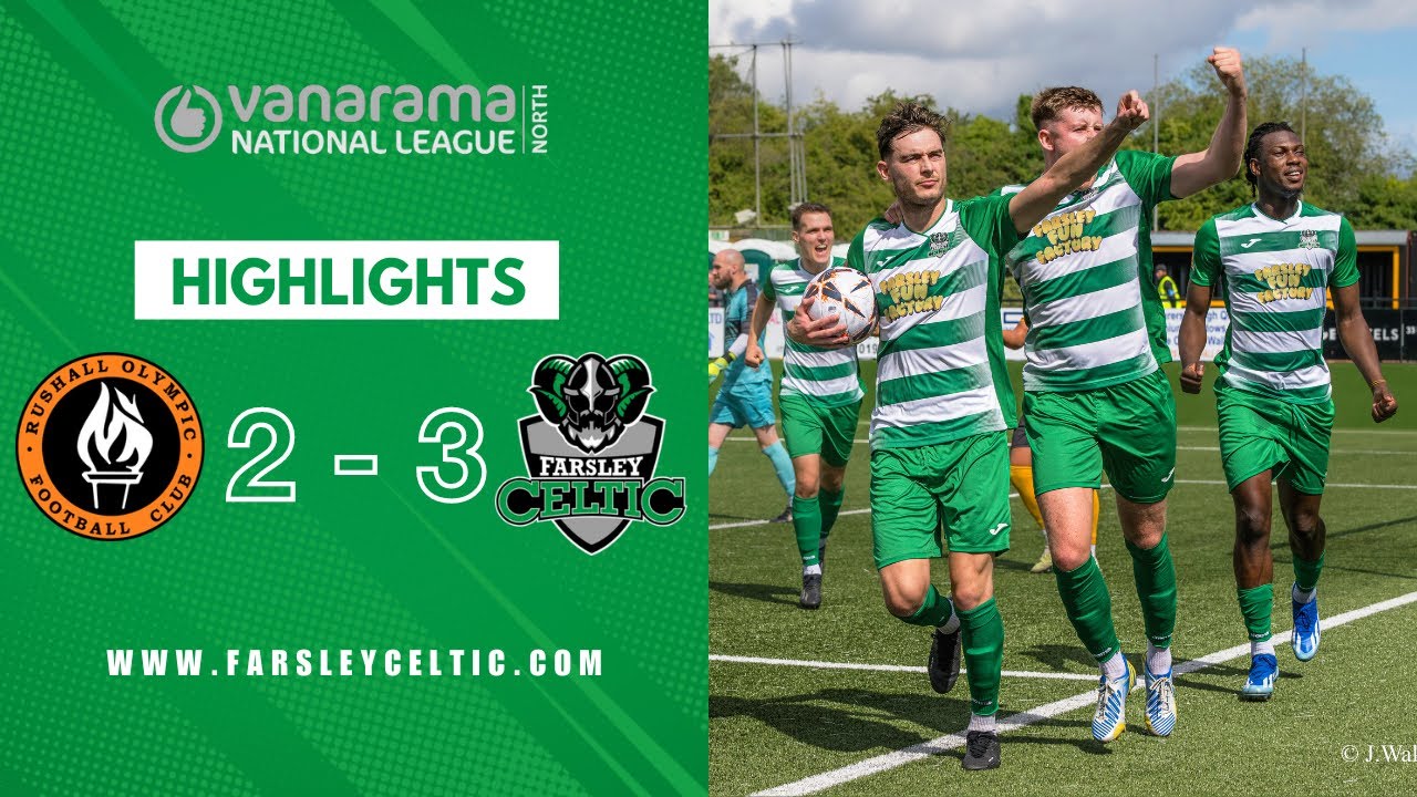 Stephenson LATE winner seals win on opening day! 🔥 | Highlights: Rushall Olympic 2-3 Farsley Celtic