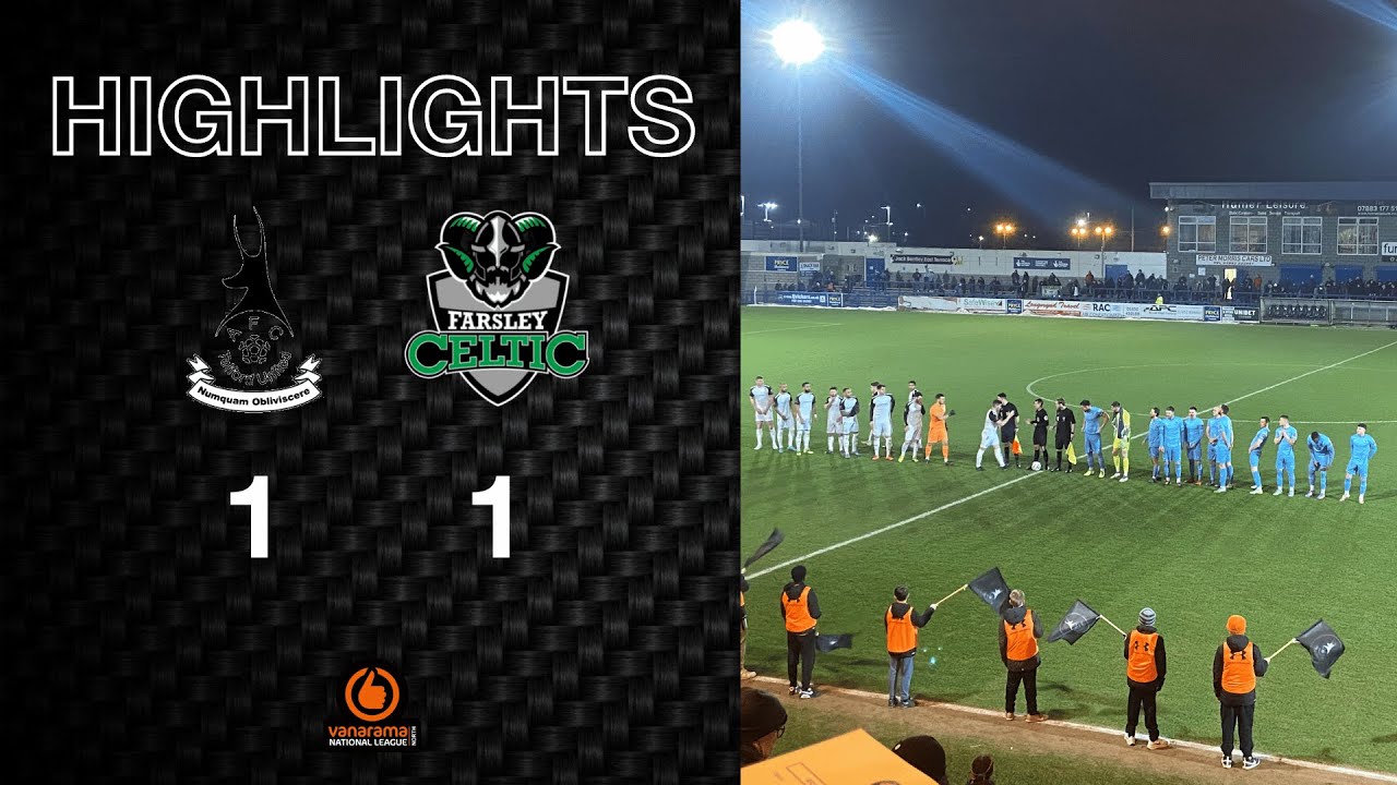 Highlights: AFC Telford United 1-1 Farsley Celtic