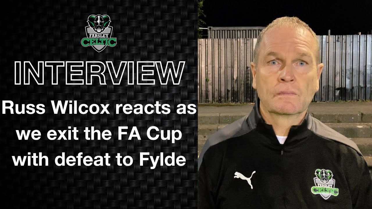 Read the full article - Post-Match Reaction: Russ Wilcox vs AFC Fylde (H)