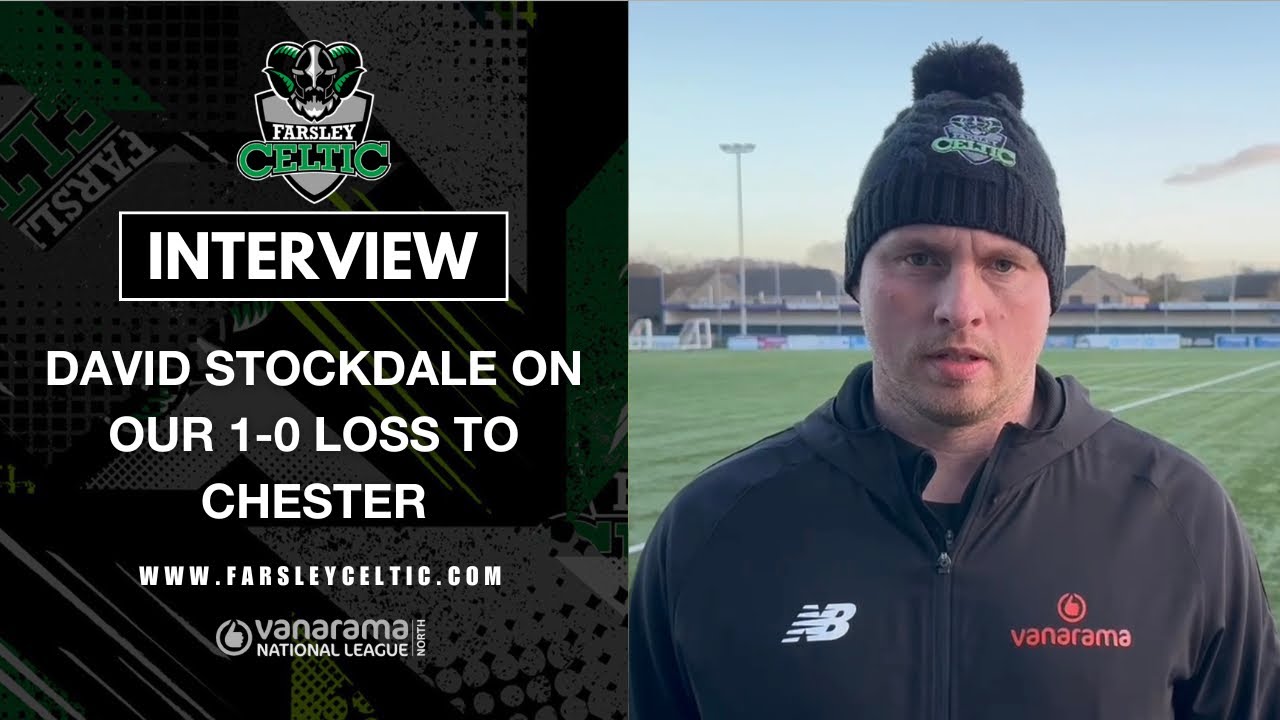 Read the full article - Post-Match Reaction: David Stockdale vs Chester (H)