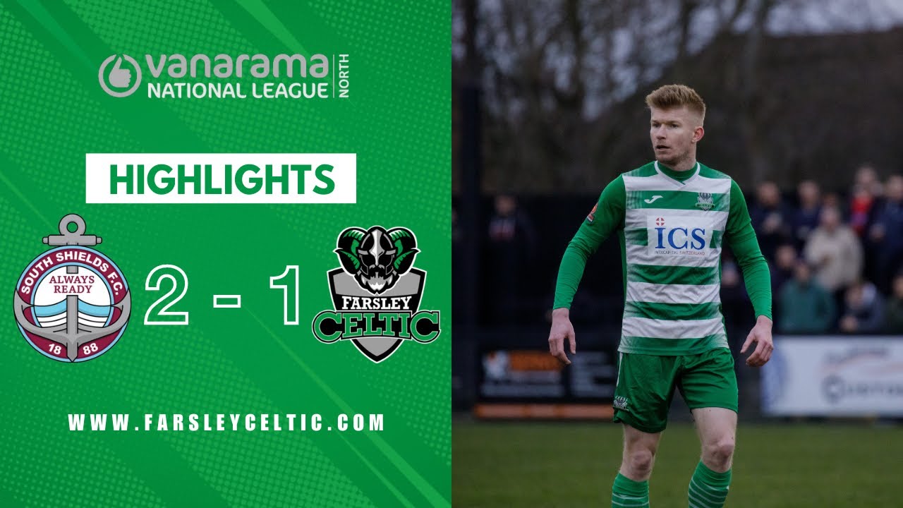 Farsley beaten narrowly on the road | Highlights: South Shields 2-1 Farsley Celtic