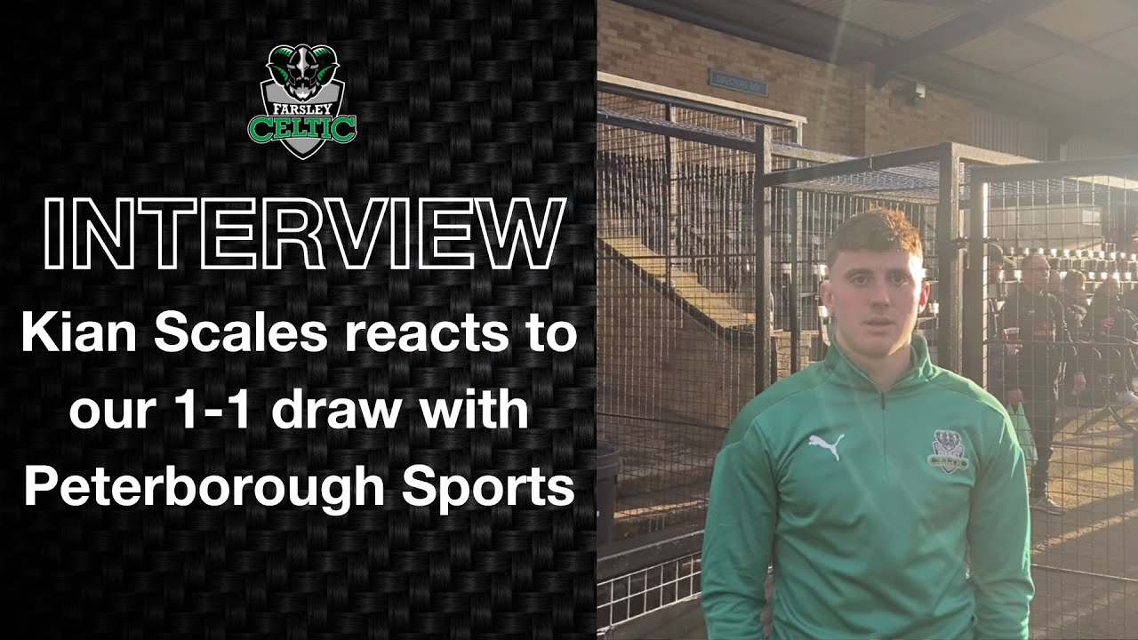 Post-Match Reaction: Kian Scales vs Peterborough Sports (H)