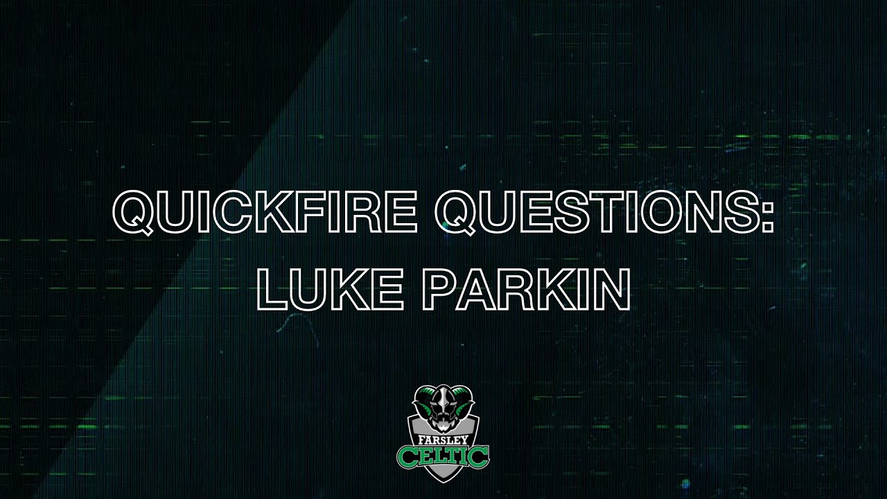 Quickfire Questions: Luke Parkin