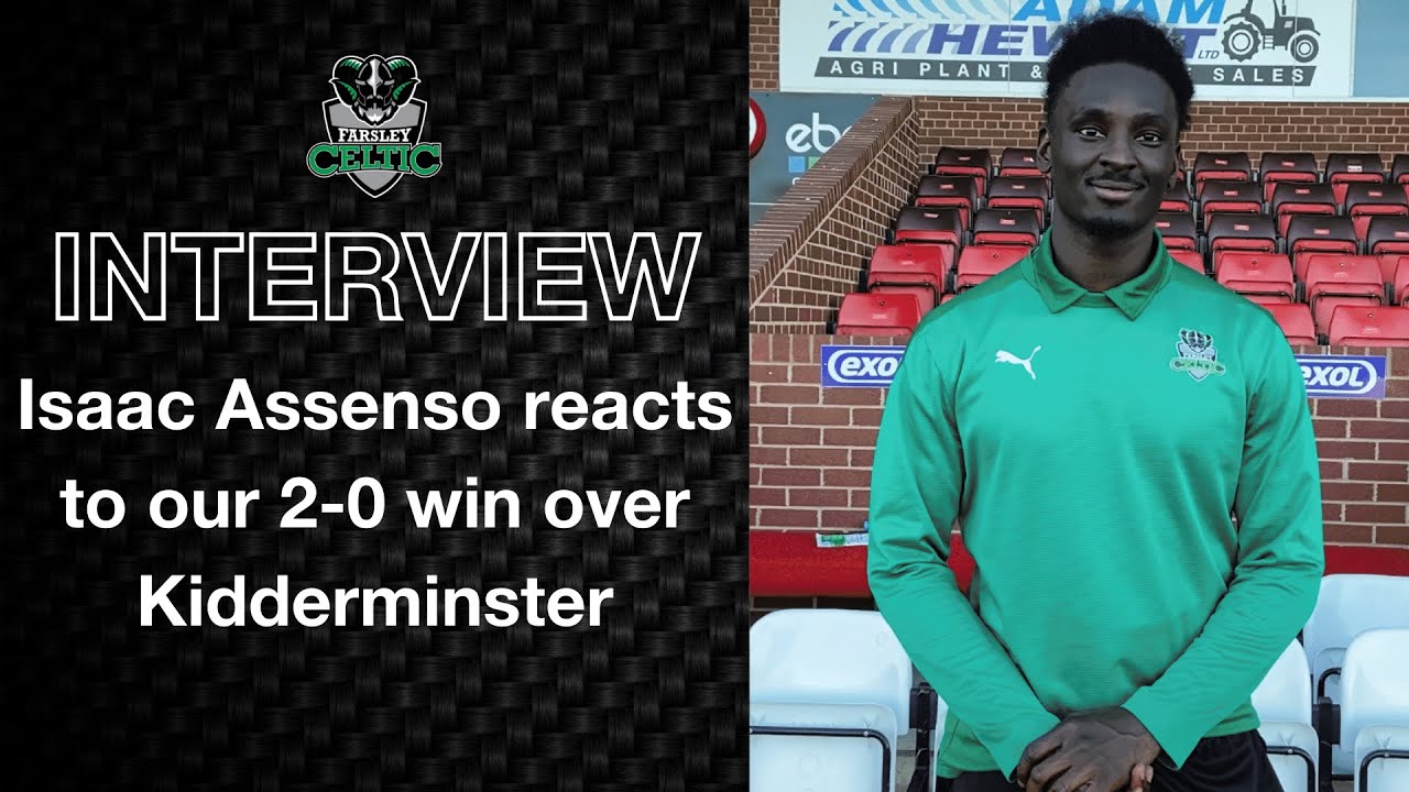 Post-Match Reaction: Isaac Assenso vs Kidderminster (A)