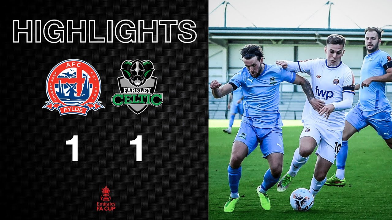 Highlights: AFC Fylde 1-1 Farsley Celtic