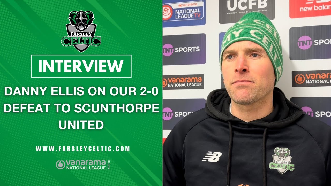 Post-Match Reaction: Danny Ellis vs Scunthorpe United (H)